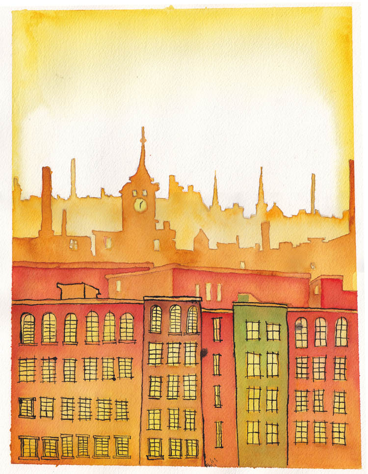 Millyard painting, 2013.