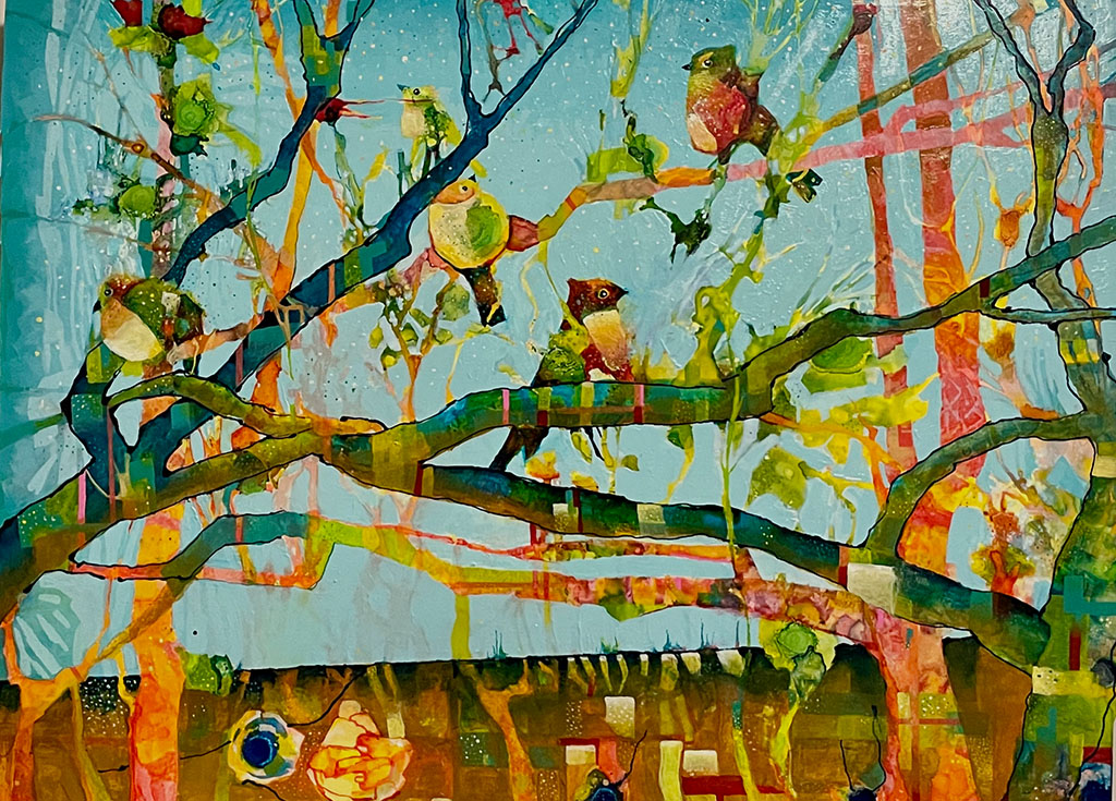 Abstract painting, 2024.
