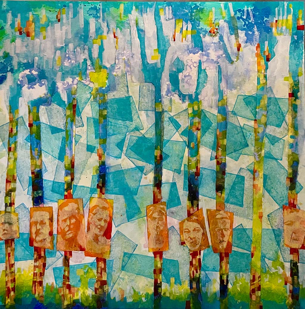 Abstract painting, 2025.