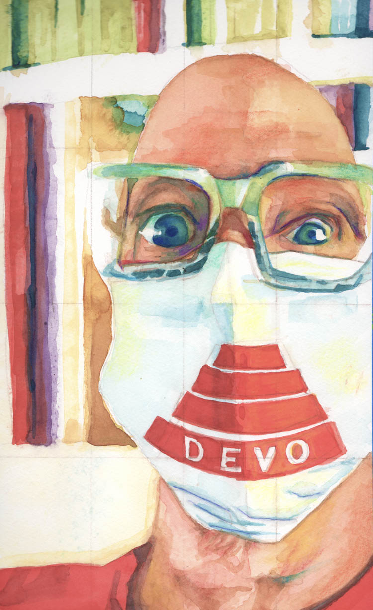 Mask Project portrait — Pete.