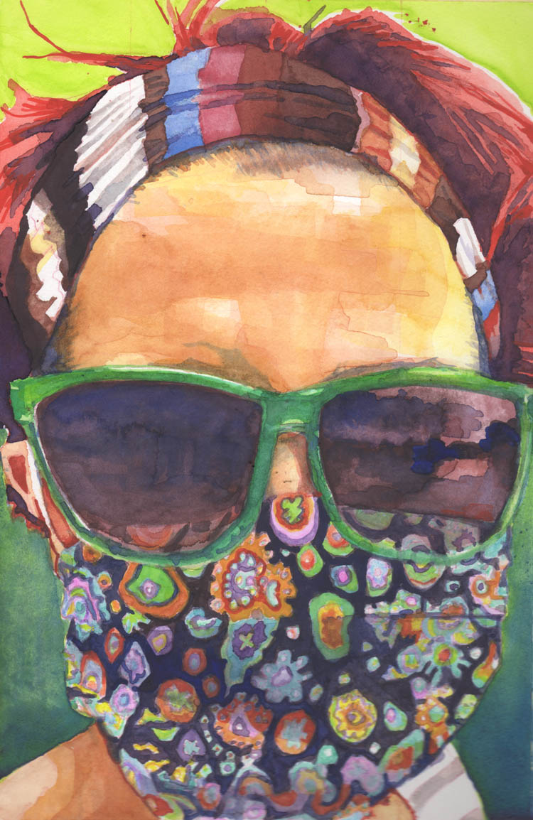 Mask Project portrait — Olivia.