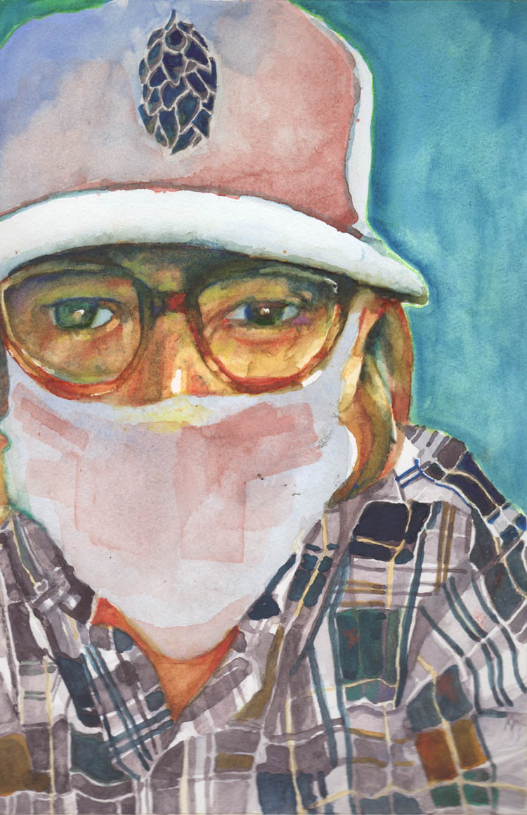 Mask Project portrait — Krista.