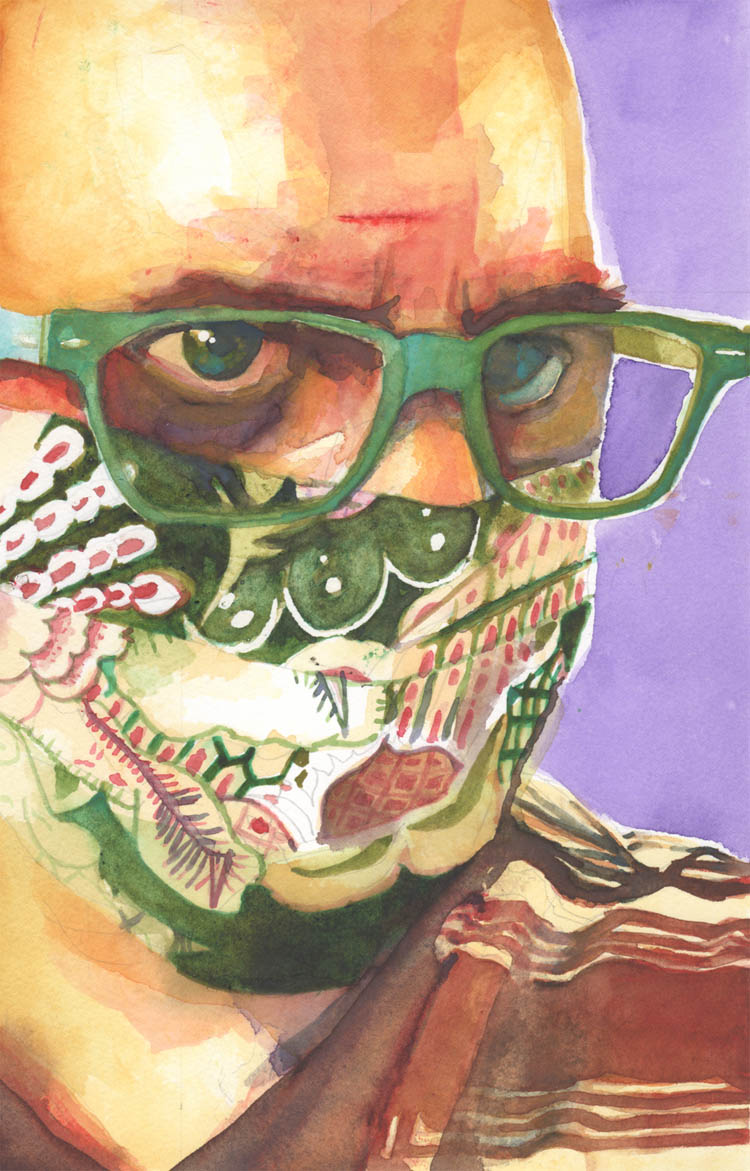 Mask Project self portrait — Berlinguette.