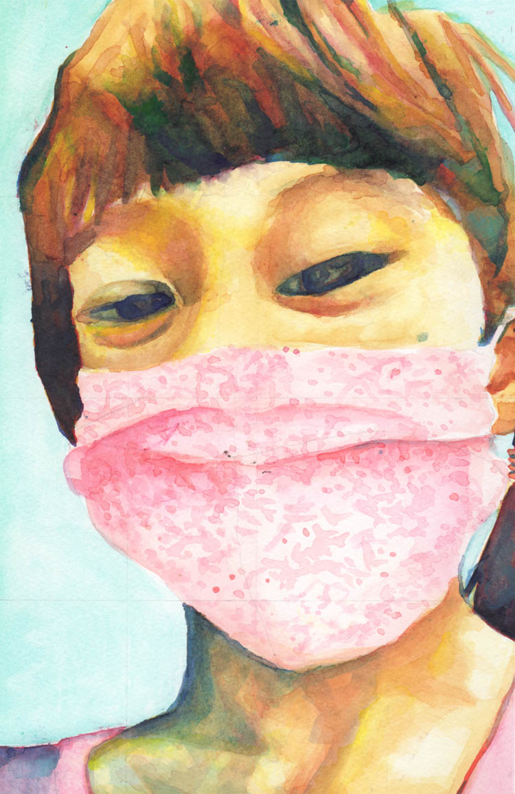Mask Project portrait — Hailey.