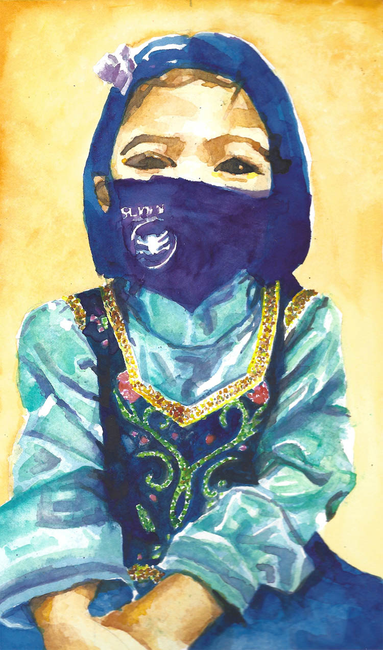 Mask Project portrait — Emily.