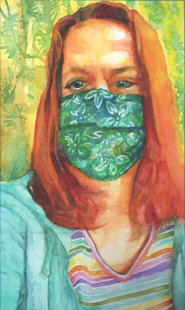 Mask Project portrait — Cappelle.