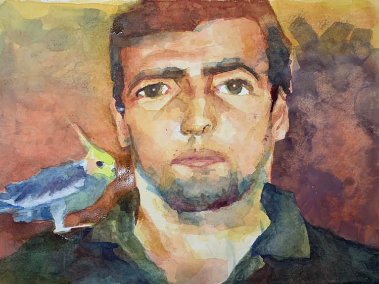 Portrait of Orn, 2022.